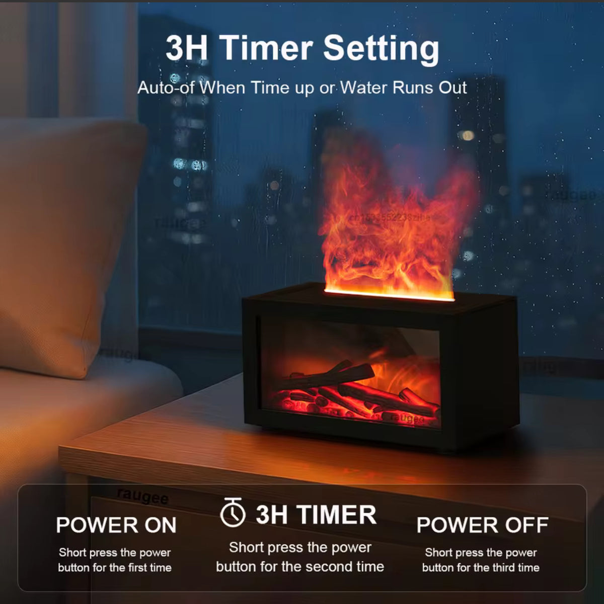 Volcanic Flame Aroma Diffuser